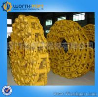 Komatsu excavator track link assembly