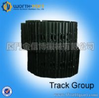 Caterpillar excavator track shoe group